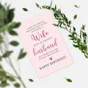 Funny Wife Birthday Card from Amazing Husband, Humorous and Sarcastic Greeting for Wife Living the Dream, Happy Birthday Card Gift for Her, Women Bday Gift Ideas