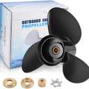 14 1/2 x 19 Pitch 48-832830A45 Aluminum Boat Propeller for Mercury Outboard Engine 135-300HP&Mercruiser Alpha One/Bravo One, 15 Spline Tooth, RH (Hub Kits Included)