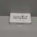 12880 Sq.Ft Range WiFi Extender Signal Booster Dual Band 5GHz/2.4GHz, 105-Device Compatibility, Simple Installation, WiFi Extender