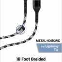 ZGear 10 Foot Braided Sync & Charge Cable