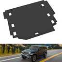 KIWI MASTER Cargo Mat for 2018-2026 Jeep Wrangler JL 4-Door, Custom Fit All Weather Rear Cargo Liner, Heavy Duty TPE Tray Trunk Mat, Black
