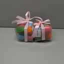 2 x Easter Decoration Egg Hanging Ornaments, 8 Pcs 3 inch Large Decorations Artificial Velvet Colorful Tree Gifts Box for Trees Spring Decorative for DIY Crafts Party School Office Home Decor