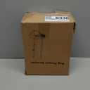 Pooper Scooper Large Swivel Bin & Rake with 160 Waste Bags,Heavy Duty Dog Pooper Scooper with Bag Attachment for Large Small Dogs, Long Handle Poop Scooper with Lid for Yard, Grass, Gravel (Blue)