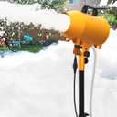 1000W Foam Machine, Outdoor Foam Party Machine With Water Pump System | High Output Foam Production,3-5m Spray Range, Metal Housing,Adjustable Height Stand and Easy Setup for Party Use