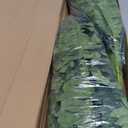 Fake Ferns, 35IN Large Fake Bush Plants, 2 Artificial Boston Ferns with 39 Fronds for Outdoor Hanging Planter Garden Porch Entrance Home Decor