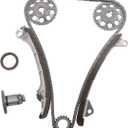 TK916 Timing Chain Kit for for Pontiac Vibe 2003-2006 Toyota Celica 2000-2006 Matrix 2003-2006 1.8L, TKTY315A ETCK0131 170-2400