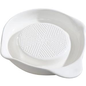 Advanced Ceramic Grater for Ginger, Garlic and Onion, 6 Inches (6-Inch)