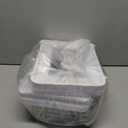 Delamu 2-Tier Multi-Purpose Bathroom Under Sink Organizers and Storage, Stackable Kitchen Pantry Organization, Pull Out Medicine Cabinet Organizer with Movable Dividers, White, 2 Pack