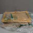 GHWIE Large Bread Box, Easy Access & Cleaning - Bamboo Bread Box for Kitchen Countertop with Acrylic Door (Natural, Medium)