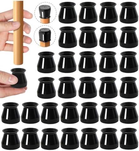 Only 29 Pcs Chair Leg Protectors for Hardwood Floors, Silicone Felt Furniture Leg Cover Pad for Protecting Floors from Scratches and Noise, Smooth Moving, Small(Fit Round Diameter:5/16" to 1-5/16") Only 29 Pcs Chair Leg Protectors for Hardwood Floors, Silicone Felt Furniture Leg Cover Pad for Protecting Floors from Scratches and Noise, Smooth Moving, Small(Fit Round Diameter:5/16" to 1-5/16")