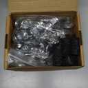 M12x1.5 Mag Lug Nuts,24pc Washer Lug Nuts for Toyota Tacoma Camry Sienna 4runner Corolla RAV4 Lexus,13/16"(21mm) Hex 12x1.5 Factory Closed End Mag Seat Chrome OE Wheel Lugnuts Fit Mitsubishi Scion (Silver)