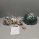 SESIMENT Farmhouse Pendant Light 11.8 inches, 3 Packs- Green Industrial Kitchen Pendant Lights for Library, Office, Kitchen Island, Bedroom