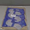 IRAMY Compressive Soccer Socks Ankle Compression Support Coolmax Wicking Anti-Slip Football Baseball Softball 1/2/3 Packs (Large, Darkblue-three Packs)