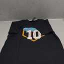 Baseball Drip 10th Birthday 10 Year old Boy Ice Cream T-Shirt, Size L
