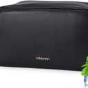 Freezable Lunch Bag,Small Lunch Bag,Insulated Snack Bag,Built-in Ice Packs to Keep Food Fresh,Small Cooler,Breastmilk Cooler,Suitable For Work and TravelBlack