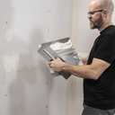 MARSHALLTOWN Hawk, 13Inch Aluminum Blade, Includes Callus Preventer and DuraSoft Handle, Masonry, Drywall, Made In the USA, 1D