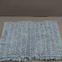 Smiry Bathroom Rugs Mat 24x16, Extra Soft Absorbent Chenille Bath Rugs, Non Slip Rubber Backing Machine Washable Quick Dry Bath Mats for Bathroom Floor, Tub, Shower, Home Decor Accessories, Sky Blue