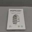 Momcozy Baby Hooded Towel, 2 Pack Cotton Bath Towel for Boy or Girl, Super Soft Baby Towel with Original Design, Shower Gifts for Newborn (28 X 28 Inch, Starry Sky)