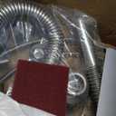 23"W Compact Utility Sink 18/8 Stainless Steel Portable Ergonomic Sinks with 4-Height Adjustable & 360 Swivel Faucet Laundry Room Kitchen Garage Outdoor BBQ RV Basement Hobby Room Bathroom