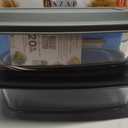 Razab (2 Pack Large 7.6 Cups / 1800 Ml / 1.9 Qt Glass Loaf Pans with Lids, Set of 02