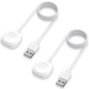 2 Pack USB Magnetic Charger for Apple Watch, Upgraded Portable Wireless Fast Charging Cable for iWatch Series 11 10 9 8 7 6 Ultra2 SE 38/40/41/42/44/45/46/49mm