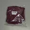 IWEMEK Women's Workout Sets 2 Piece Yoga Outfits High Waisted Biker Shorts and Cross Back Sports Bra Gym Set (Large, Burgundy)