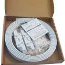 3.5m BENDABLE CURTAIN TRACK FOR STRAIGHT & BAY WINDOW RAIL Top or Face Fix all Fixings