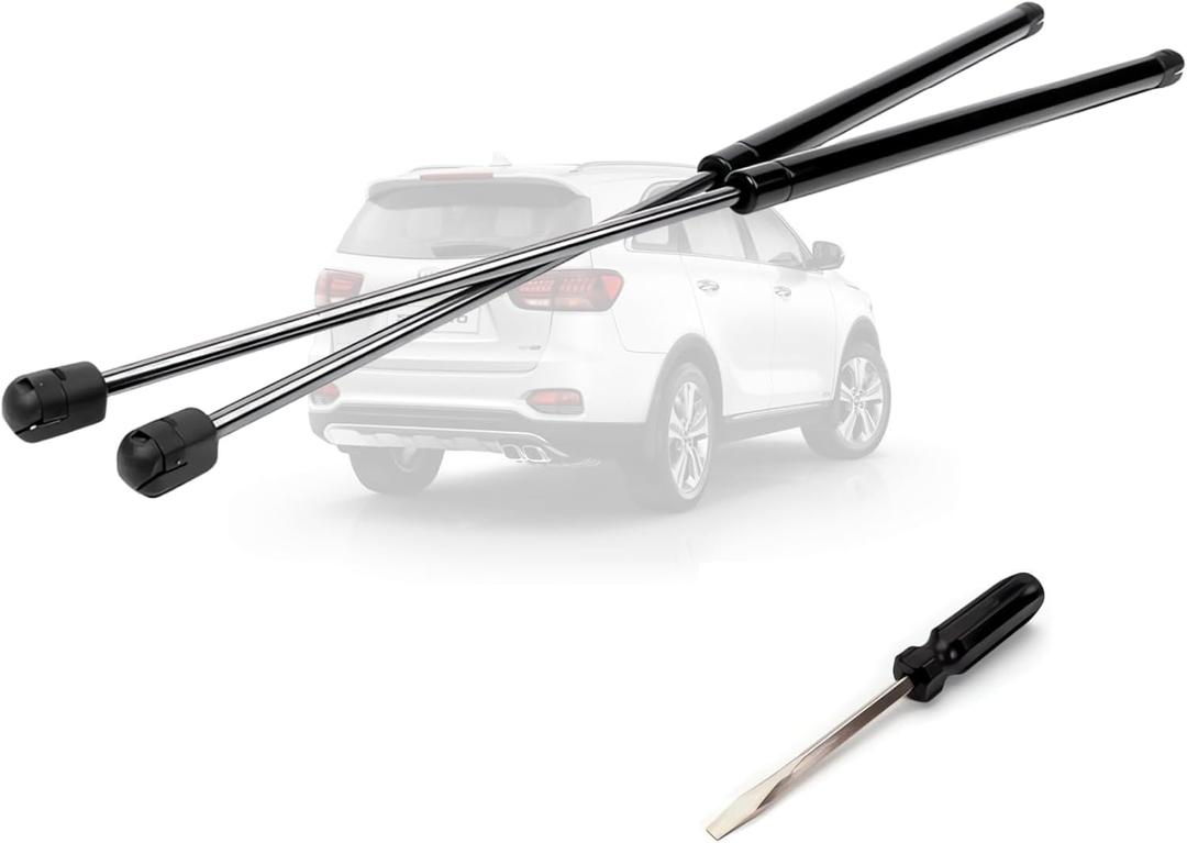 Compatible with 2011-2014 Kia Sorento Liftgate Lift Support Rear Tailgate Strut - 6261,PM3048, OEM# 81771-1u000 (Pack of 2) with Screwdriver for Install