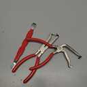 Ainiv 3 Pieces Electrical Disconnect Pliers, Automotive Electrical Connector Removal Tool, Automotive Electrical Terminal Connector Separator Removal Tool for Cars Trucks, Red