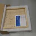 Real Natural Travertine Tray for Bathroom, Vanity, Kitchen and Desktop, Rectangle Genuine Travertine Stone Tray for Jewelry, Cosmetics, Candles, Lotion, Perfume and Home Decor (12" x 8" x 1.2")