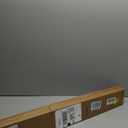 LazBlinds No Drill Blinds for Indoor Windows, Cordless 1" Vinyl Mini Blinds, Privacy S-Curve Blinds for Windows, Room Darkening Horizontal Window Blinds and Shades for Home, 35" W x 48" H, Beige