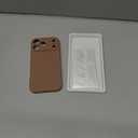 Magnetic for iPhone 17 Pro Max Case, Compatible with MagSafe, [Full Camera Protection][Screen Protector] Silicone Shockproof Protective Phone Case for iPhone 17 Pro Max 6.9", Brown