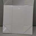 Aimyoo White Collapsible Gift Box with Magnetic Closure Lids 13.8x9x4.3 in, Large Bridesmaid Groomsman Proposal Boxes, Rectangle Present Box for Graduation Birthday Storage 1 Pack