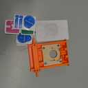 YMHML 2 Pack Tempered Glass Screen Protector for Apple Watch Series 11 Series 10 42mm, [Zero Bubble] 3D Full Coverage Strong Adhesion Waterproof Film with [Automatic Align Tech] iWatch Accessories (Black edge)