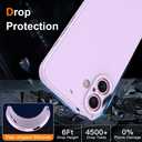 iPhone 16 Plus Case, Slim Thin Ultra Flexible Silicone Phone Case for iPhone 16 Plus, Gel Rubber Soft Skin Silicone Protective Case, Feels Good to Touch, Drop Protection (Purple)