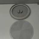 2 in 1, Aidacom Microwave Place Mat & Food Cover- Mat as Bowl Holder, for Splatter Guard, Multi-use: Silicone Trivet, Pot Holders, Drying, Baking, Utensils Rest for Kitchen Counter, Grey (Gray)