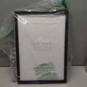 Airy Abode Premium Black Wood Picture Frame 11x16 Matted to 8x12 - Pick Your Size and Color