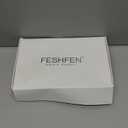 FESHFEN Pixie Cut Wigs Synthetic Short Brown Mixed Auburn Pixie Haircut Wig with Bangs Glueless Layered Wig Wavy Wigs for Women