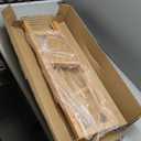 2026 New Bamboo Standing Shelf, 3 Tier Corner Shelf Stand, Free-Standing Shelf Units, Triangular Curved Corner Shelf Stand for Space-Saaving Display Ideal for Bathroom/Kitchen/Living Room Storage