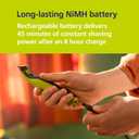 Norelco Philips OneBlade 360 Hybrid Face, Electric Beard Trimmer and Shaver, with 360 Blade Technology, 1x 360 Blade for Face, 5in1 Adjustable Comb, Model QP2724/90 (Black & Lime Green)