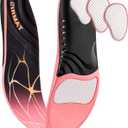 Plantar Fasciitis Shoe Insoles for Women: High Arch Support Orthotic Inserts - Orthotic Inserts for Flat Feet, Foot Pain Relie(1 Pairs-M-Pink)