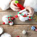 2 Pcs 3.94 * 70.87 Inch Faux Fur Fabric for Crafts Shaggy Plush Faux Fur Fabric White Faux Fur Green Craft for DIY Christmas Winter Gnome Beard Doll Costume Camera Floor Mats Decor