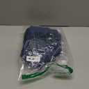 DUALIFE Navy Blue Sheer Curtains 63 Inch Length for Bedroom Dark Blue Sheer Curtains Panels with Grommet Sheer Voile Superior Drapes for Living Room 52 x 63 Inch Length 2 Panels Indigo Blue