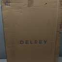 DELSEY PARIS Helium Aero Hardside Expandable Luggage with Spinner Wheels, Blue Cobalt, Checked-Large 28 Inch (One Size)