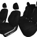 FH Group Custom-Fit Car Seat Covers Specifically Made for 2021-2024 Nissan Rogue, Full Set Black Ultraflex Neoprene Waterproof Automotive Seat Cover, Full Seat 