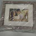 Elanze Designs Above All Love Each Other 9 x 11 Grey Wood Framed Wall Sign Fits 5 x 7 Photo