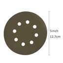 5 Inch 8 Holes Sanding Discs Hook and Loop, 30Pcs Wet Dry Sandpaper, 2000 3000 4000 5000 7000 10000 Grit Sandpaper, Round High Grit Sand Paper for Orbital Sander