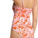 Beautikini Period Swimwear One Piece Leakproof Swimsuit Menstrual Tummy Control Bathing Suit for Teens Girls and Women (S)