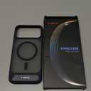 TORRAS Strong Magnetic & Seamless Stand for iPhone 17 Pro Max Case, Fit for MagSafe, Military Grade Drop Protection, Invisible Adjustable Kickstand, Camera Control Button, Translucent Matte Deep Blue