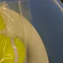 Pet Prime Automatic Dog Ball Thrower Launcher for Small and Medium Dogs, Interative Dog Fetch Machine with 3 Tennis Balls (2'') for Indoor/Outdoor Throwing Game Launch Distance 10-30ft